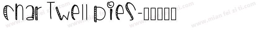 chartwell pies字体转换